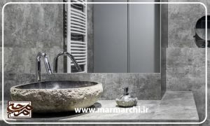 روشویی سنگی دیواری